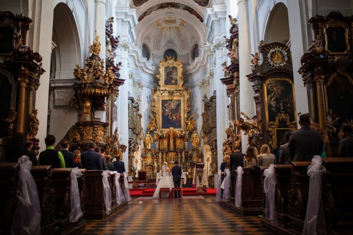 Церемония венчания в Праге