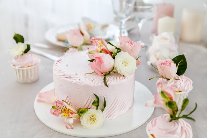 Расчет веса свадебного торта
