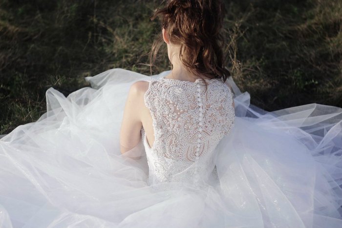 Красивые детали свадебного платья