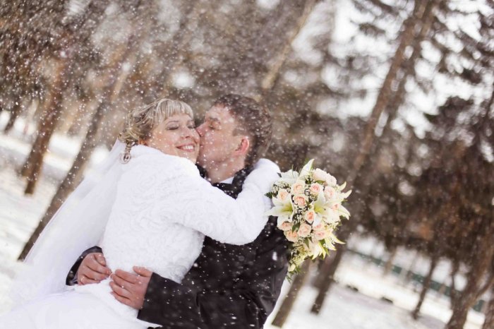 Свадьба зимой - приметы благоволят