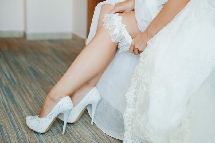 Весенние свадебные туфли