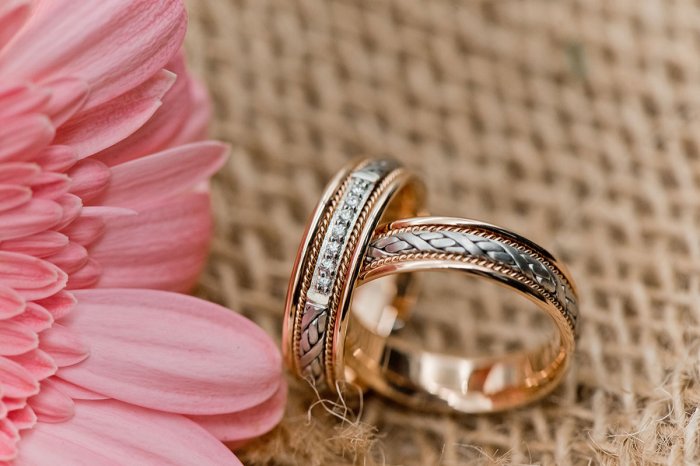 Комбинированные кольца со сложным дизайном