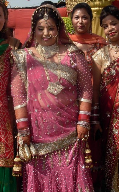 Наряд тамильской невесты