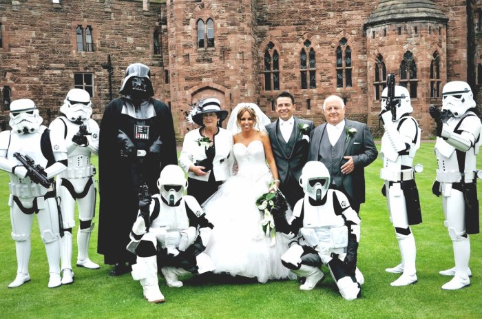 Тематическая свадьбв в стиле Звездных войн
