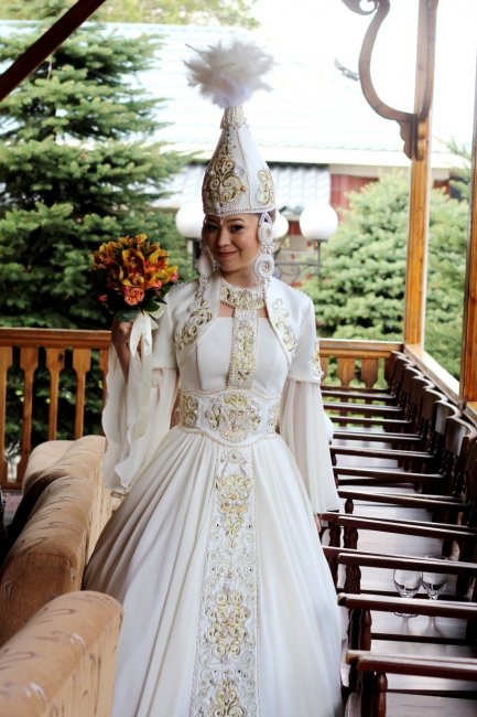 Свадебное платье казашки
