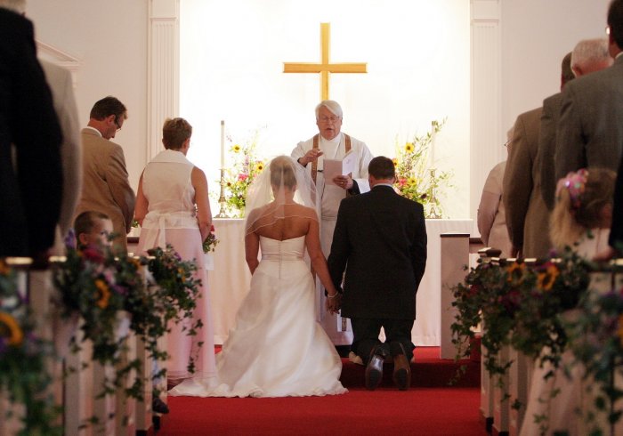 Венчание в католической церкви