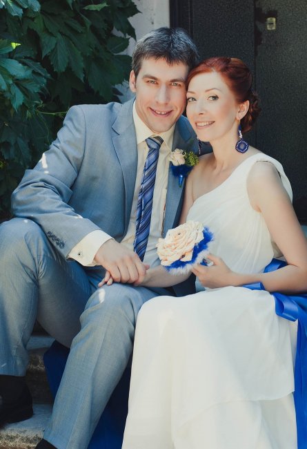 Свадьба в синем формате