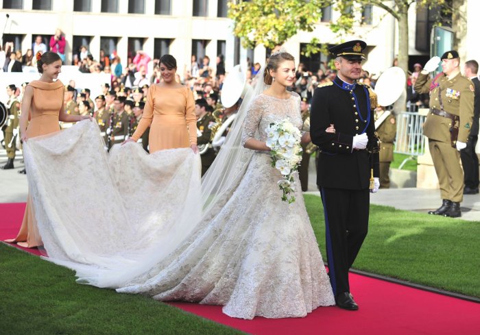 Свадебные платья королевских особ