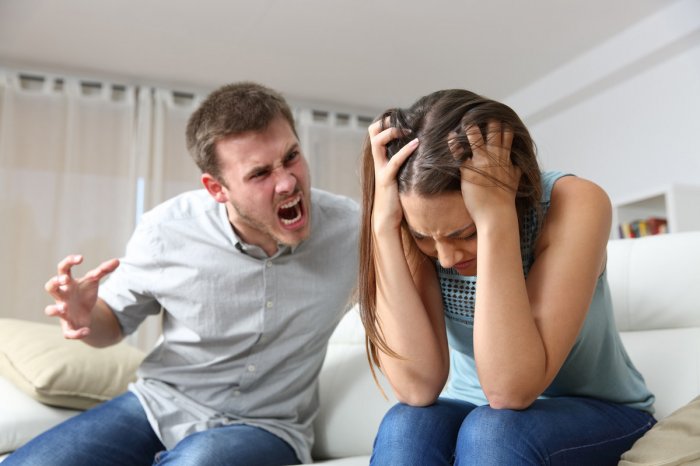 Не вступайте в брак с агрессивными мужчинами