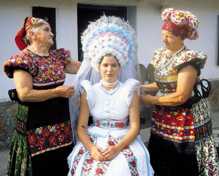 Свадебный наряд в Венгрии
