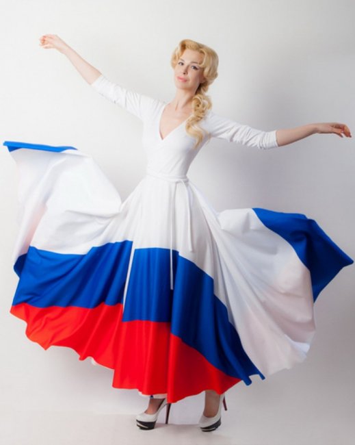 Платье Россия