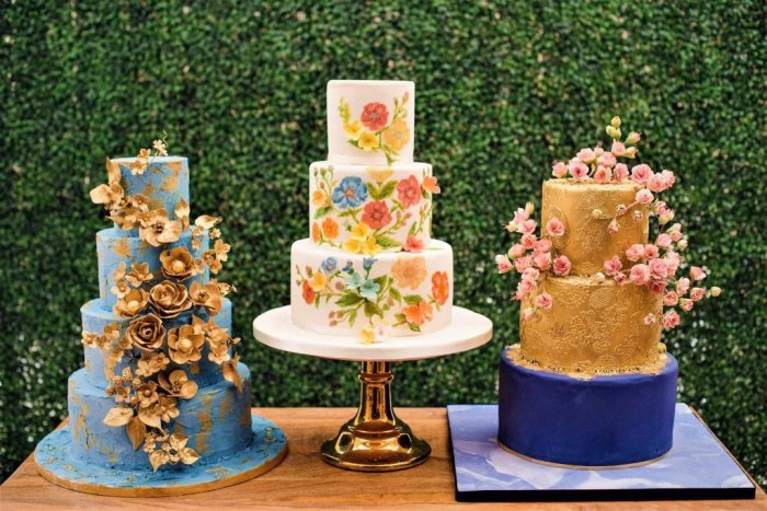 Тренды свадебных тортов 2020