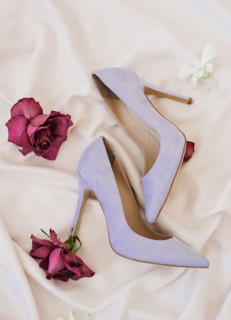 Туфли невесты в пастельных цветах