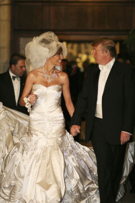 Свадьба Дональда и Меланьи Трамп