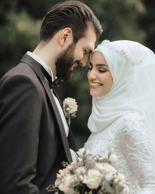 Хиджаб в образе арабской невесты