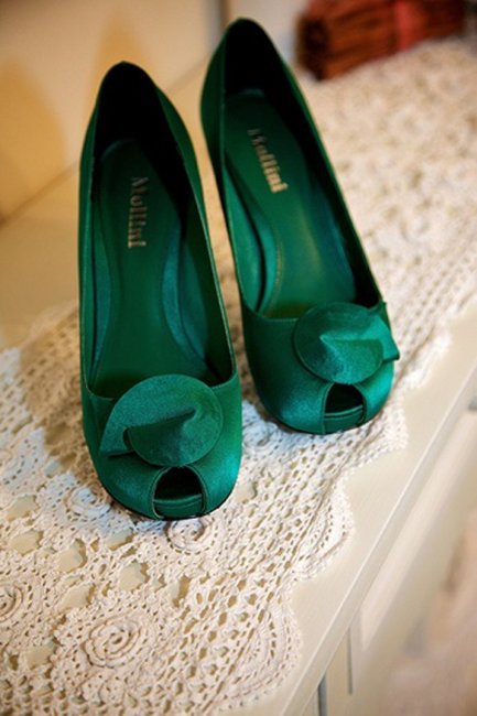 Изумрудные туфли невесты