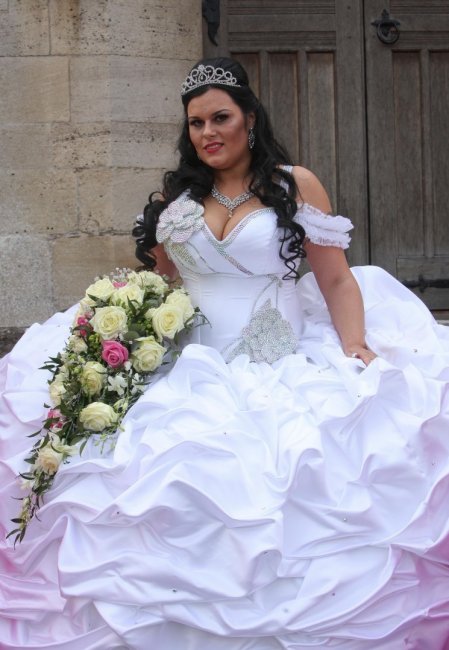 Прическа невесты цыганки