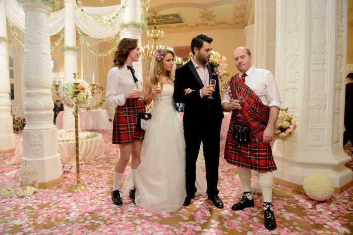 Юлия Ковальчук в образе невесты