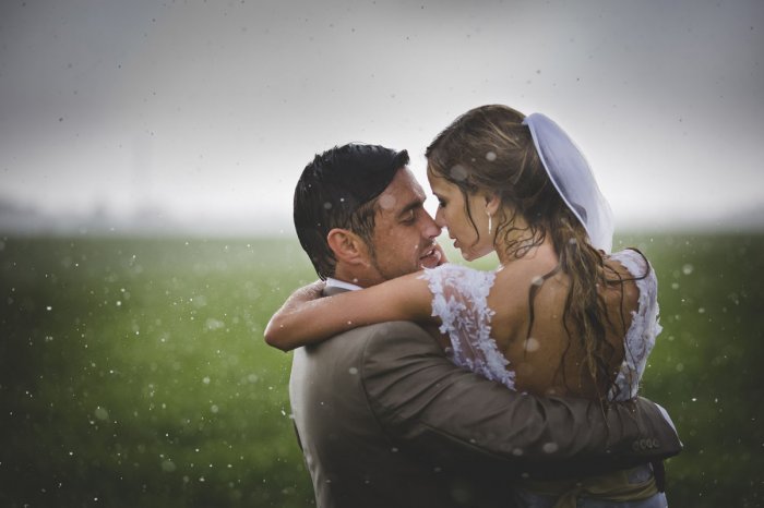 Приметы на дождь в день свадьбы