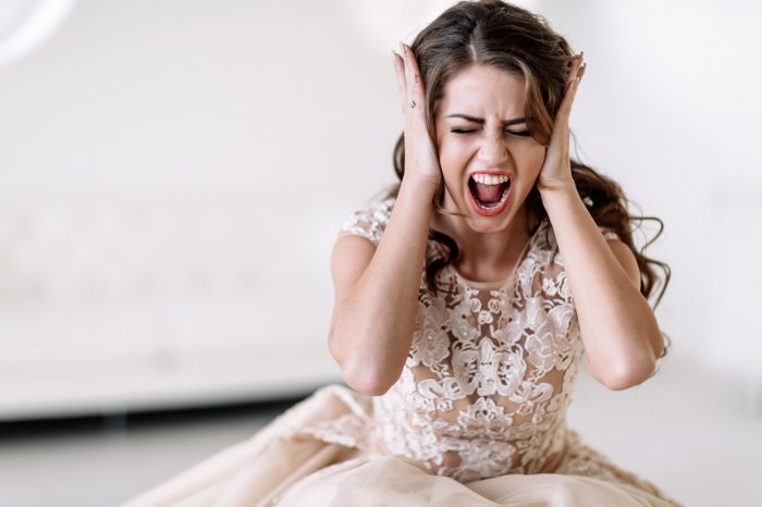 Стресс перед свадьбой у невесты
