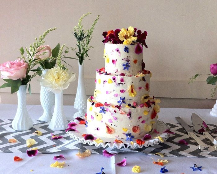 Тренды свадебных тортов