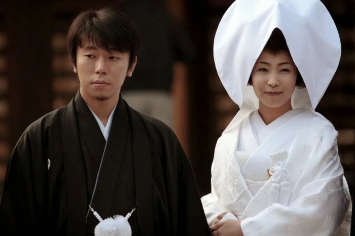 Невеста в белом кимоно