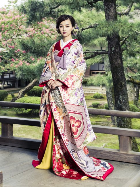 Цветное кимоно