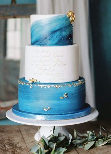 Свадебный торт для Водолея