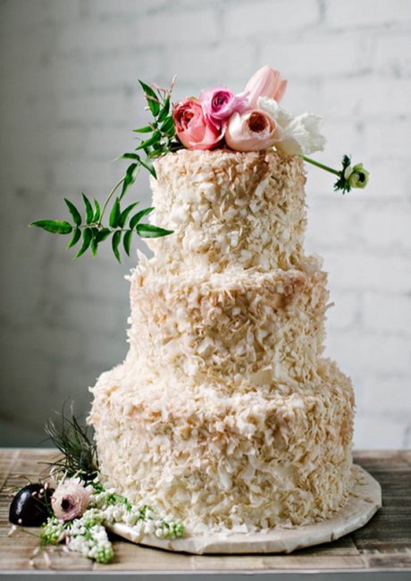 Текстурированные свадебные торты
