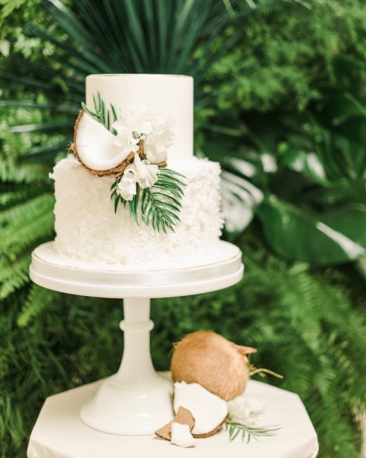 Тропические торты на свадьбу