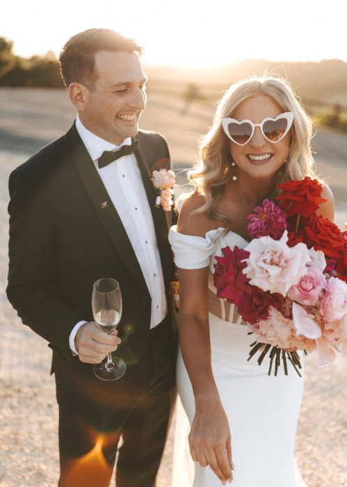 Солнечные очки на свадьбу