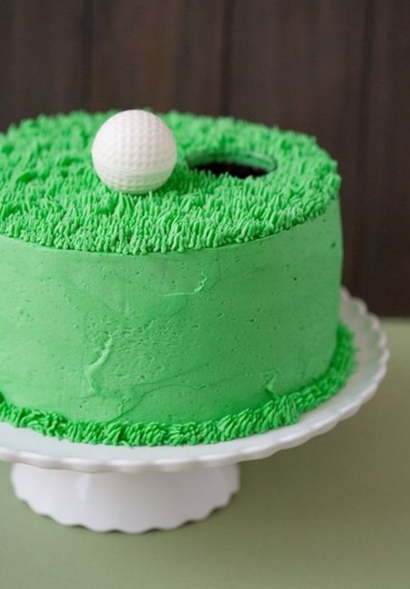 Гольф-торт для гольф-свадьбы