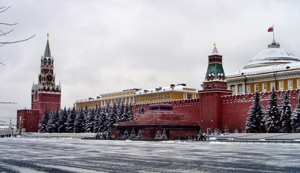 Зимняя Красная площадь