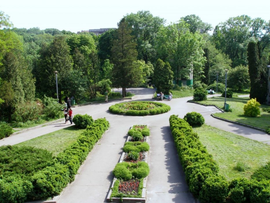 Территория Ботанического сада