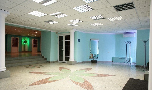 Холл во Фрунзенском ЗАГСе