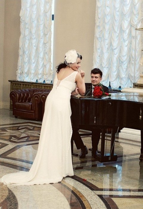 Фотосессия с фортепиано в минском оперном театре
