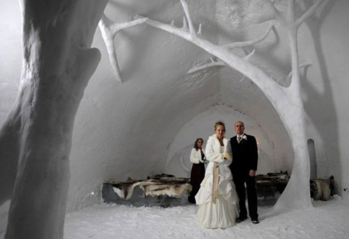 Свадьба в ледяном отеле