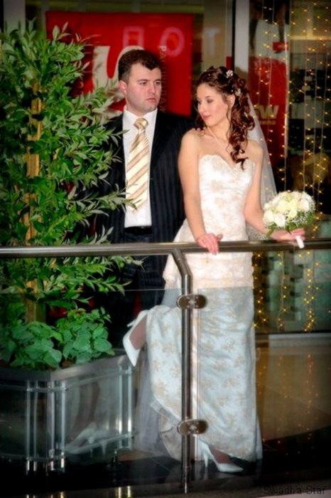 Свадебные фотографии в ТЦ Столица