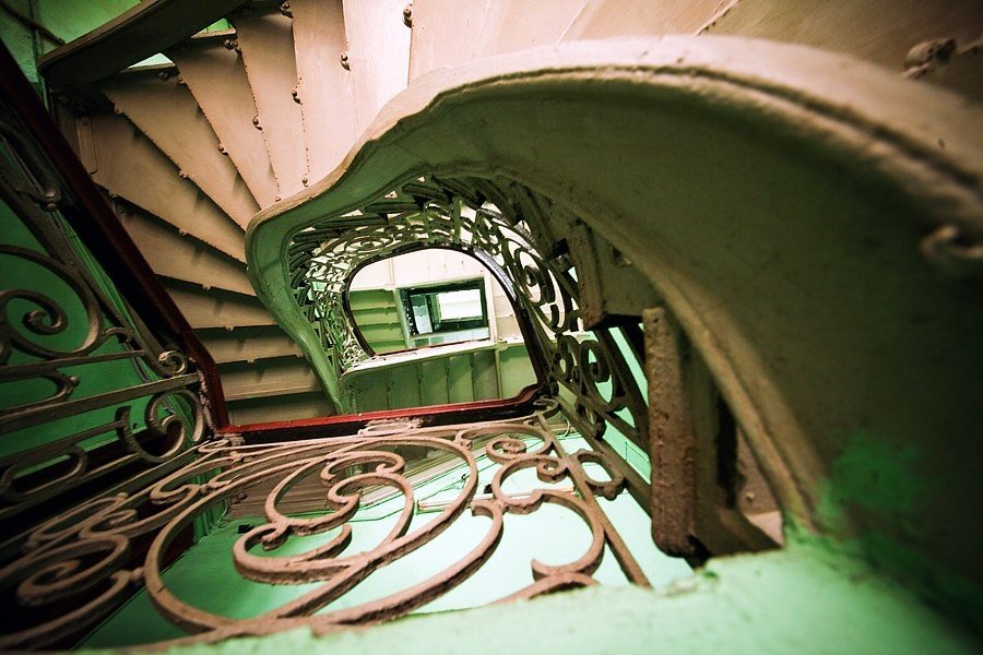 Лестница в доме архитектора