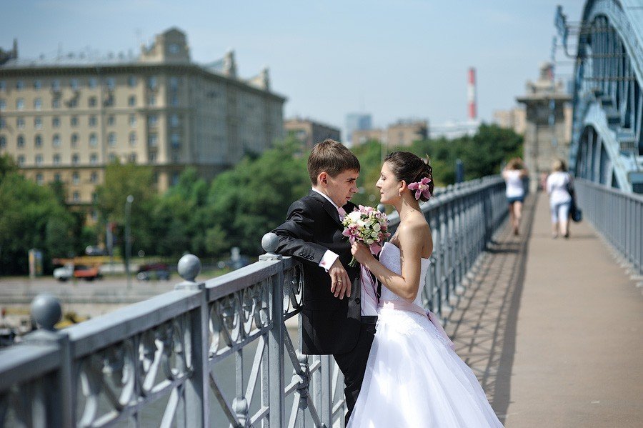 Андреевский мост свадебные