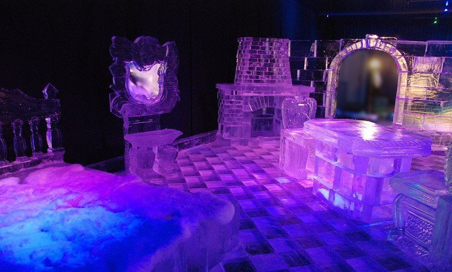 Ледяная комната в музее
