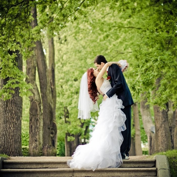 Свадебная прогулка в парках Екатерининского дворца