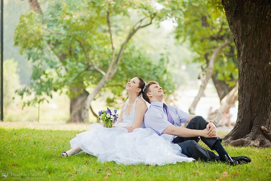 Свадебная фотосъемка в парках Екатерининского дворца