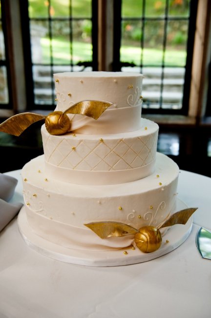 Свадебный торт в стиле Гарри Поттер