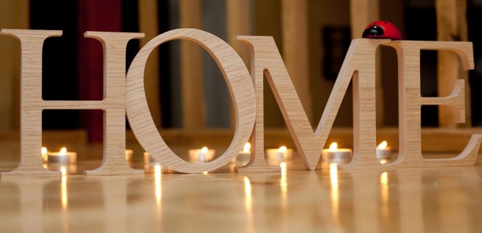 Объемные буквы в декоре свадьбы