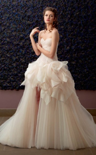 Платье невесты в стиле Мулен Руж