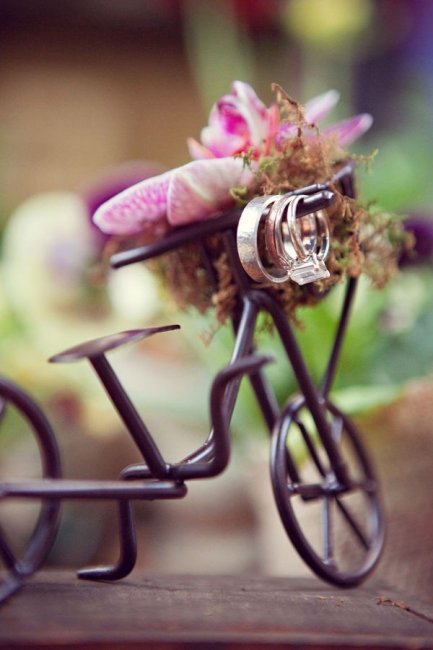 Минивелосипеды в оформлении свадьбы