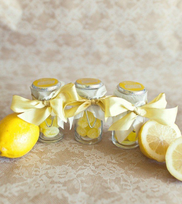 Лимонные драже