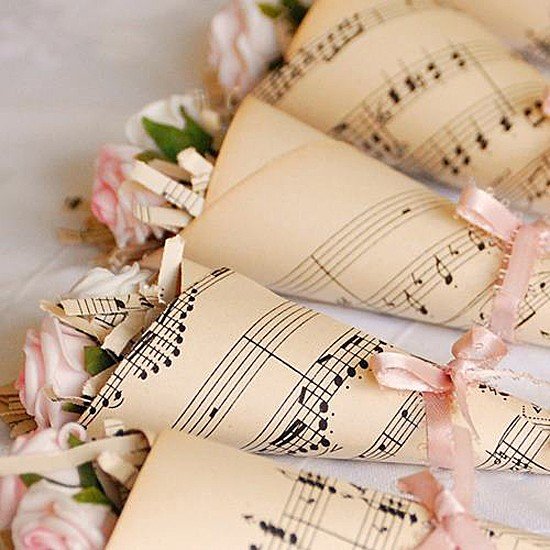 Оформление музыкальной свадьбы