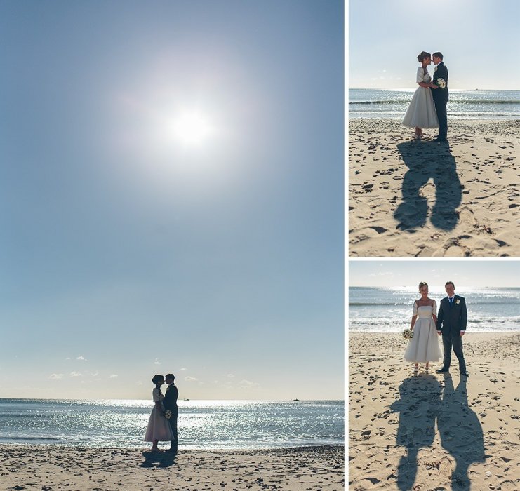 Свадебная фотосессия на пляже